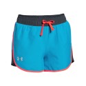 Short Under Armour Niña Heat Gear Celeste