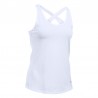 Blusa UA Dama CoolSwitch Run Blanca