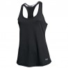 Blusa UA Dama Charged Streaker Negra