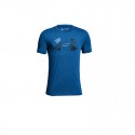 Camiseta Under Armour Niño Big Logo Heat Gear Azul