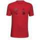 Camiseta Under Armour Niño Big Logo Heat Gear Roja