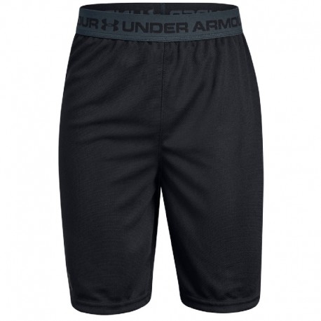 Pantaloneta Under Armour Tech Niños Heat Gear Negra