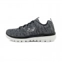 Tenis Skechers Dama Graceful Twisted Gris