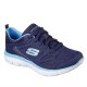 Tenis Skechers Dama Summits Negro