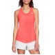 Blusa Under Armour Twist Dama Coral